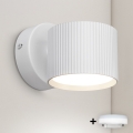 BRILAGI - LED RGB+CCT Dimmable Wall Spotlight STRIPY 1xGX53/14W/230V 2700-6500K Wi-Fi Tuya White