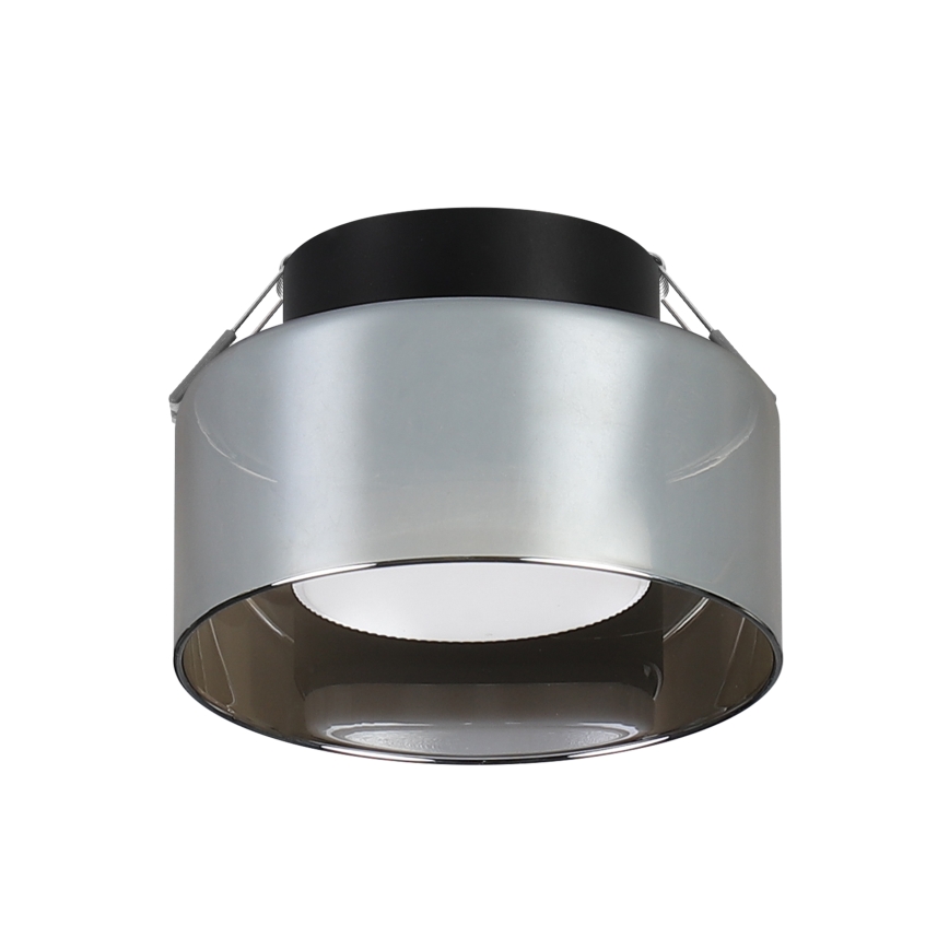 BRILAGI - AURA LUX LED RGB+CCT Dimmable Recessed Downlight 1xGX53/14W/230V 2700-6500K Tuya Wi-Fi Black/Smoke