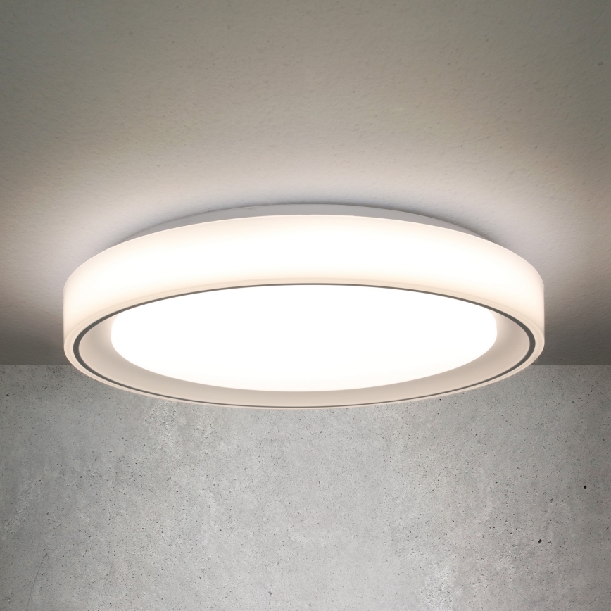 Brilagi - LED RGB Dimmable ceiling light FLOCO LED/30W/230V 3000-6500K Wi-Fi Tuya + LED/6W + remote control