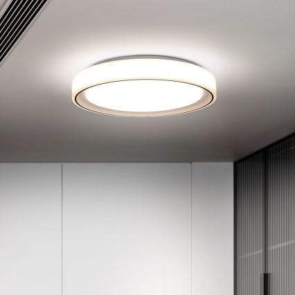 Brilagi - LED RGB Dimmable ceiling light FLOCO LED/30W/230V 3000-6500K Wi-Fi Tuya + LED/6W + remote control