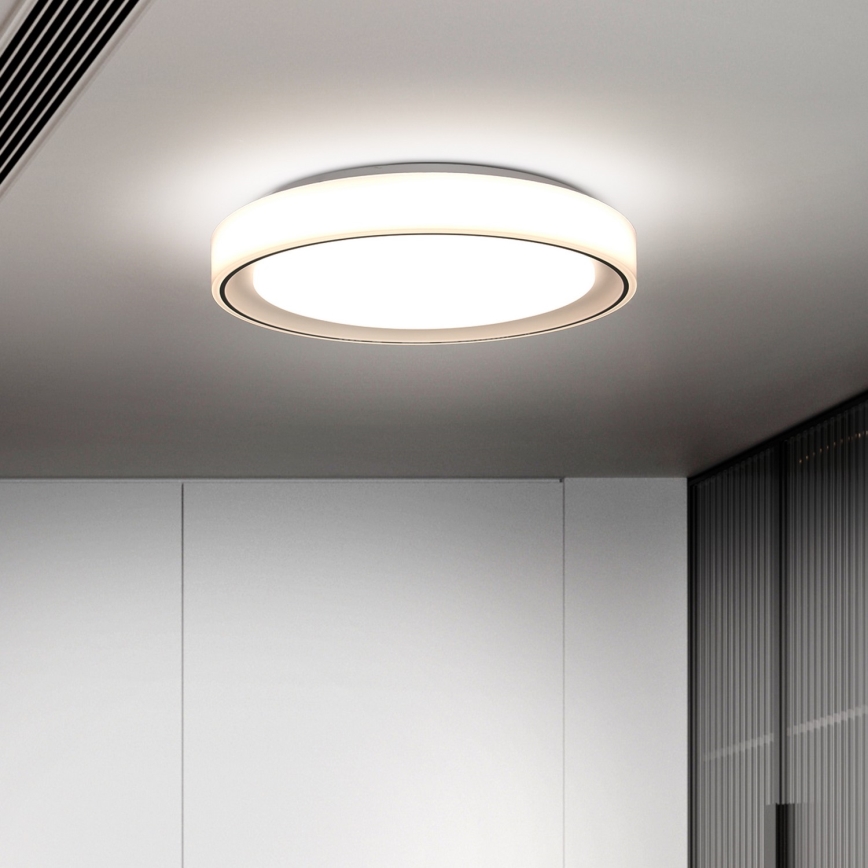 Brilagi - LED RGB Dimmable ceiling light FLOCO LED/30W/230V 3000-6500K Wi-Fi Tuya + LED/6W + remote control