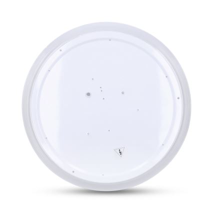Brilagi - LED RGB Dimmable ceiling light FLOCO LED/30W/230V 3000-6500K Wi-Fi Tuya + LED/6W + remote control