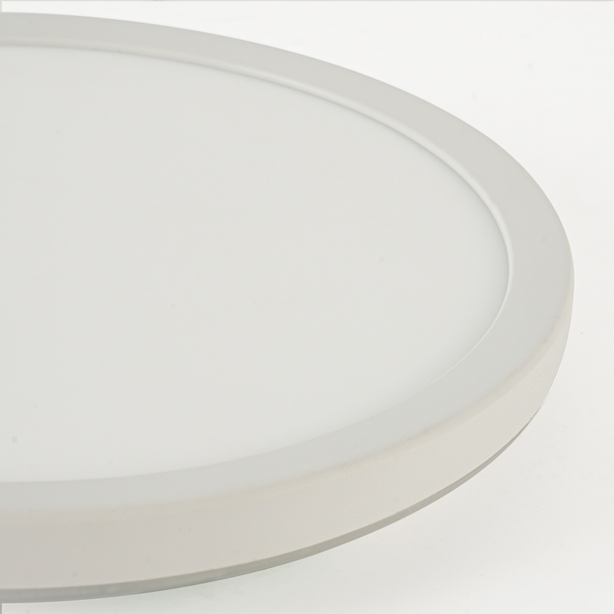 Brilagi - LED RGBW Dimmable ceiling light ULTRA SLIM LED/18W/230V 2700-6500K d. 30 cm white + remote control