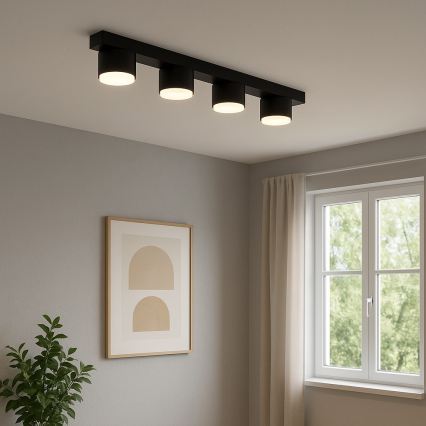BRILAGI - LED RGB+CCT Dimmable Spotlight MONO 4xGX53/14W/230V 2700-6500K Wi-Fi Tuya Black