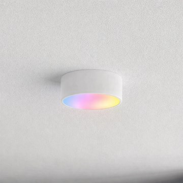 Brilagi - LED RGBW Dimmable Bathroom Ceiling Light CLARE 1xE27/9W/230V 2700-6500K Ø 20 cm IP54 Wi-Fi White