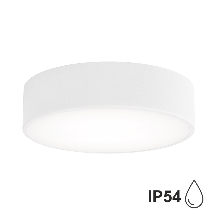 Brilagi - CLARE LED RGBW Dimmable Bathroom Ceiling Light 2x E27 / 9W / 230V 2700–6500K Ø 30 cm IP54 Wi‑Fi White