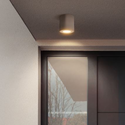 Brilagi - LED RGBW Dimmable Bathroom Light MIA 1xGU10/4,8W/230V 3000K 84x80 mm Beige IP54 + Remote Control