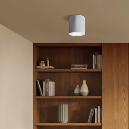 Brilagi - MIA LED RGBW dimmable bathroom light 1xGU10/4,8W/230V 3000K 84x80 mm white IP54 + remote control