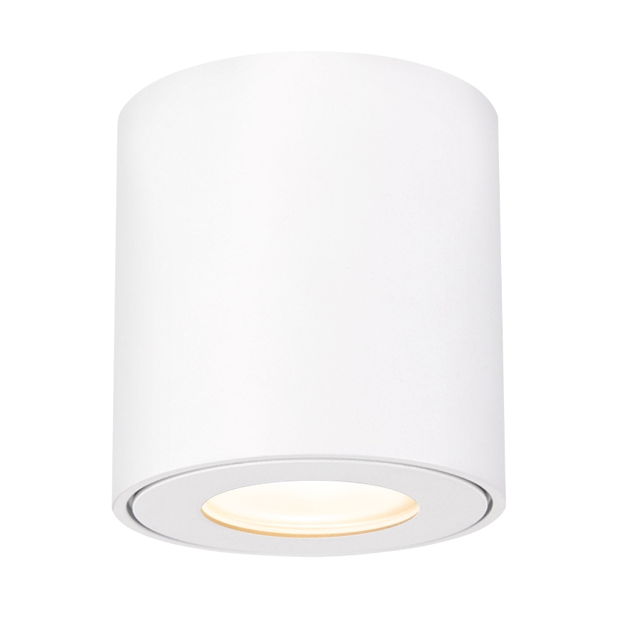 Brilagi - MIA LED RGBW dimmable bathroom light 1xGU10/4,8W/230V 3000K 84x80 mm white IP54 + remote control