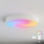 Brilagi - LED RGBW Dimmable ceiling light CLARE 4xE27/9W/230V 2700–6500K Ø 50 cm Wi‑Fi white
