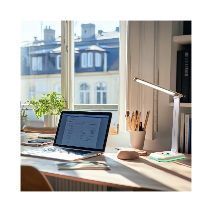 Brilagi - LED RGBW Dimmable Desk Lamp MODO LED/7W/5V 3000/4000/6500K White