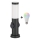 Brilagi - LED RGBW Dimmable Outdoor Lamp with 2 Sockets 1xE27/9W/230V 2700-6500K IP44 40 cm Black
