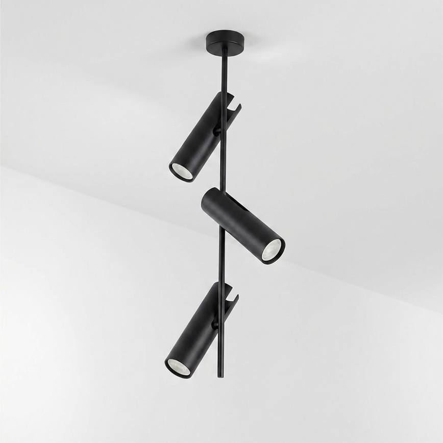 BRILAGI - BRANCH LED RGBW Dimmable Rod Chandelier 3xGU10/6.5W/230V 2700-6500K Black