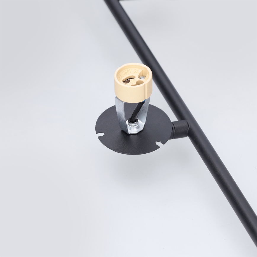 BRILAGI - BRANCH LED RGBW Dimmable Rod Chandelier 3xGU10/6.5W/230V 2700-6500K Black
