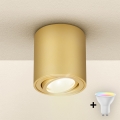 Brilagi - LED RGBW Dimmable Spotlight MIA 1xGU10/30W/230V 2700-6500K Wi-Fi 84x80 mm Gold