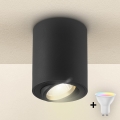Brilagi - LED RGBW Dimmable Spotlight MIA 1xGU10/30W/230V 3000K Wi-Fi 100x80 mm Black