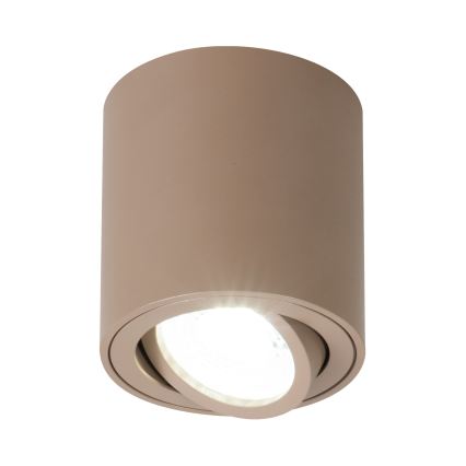 Brilagi - LED RGBW Dimmable Spotlight MIA 1x GU10/4.8W/230V 3000K 84x80 mm beige + remote control