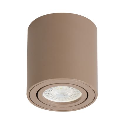 Brilagi - LED RGBW Dimmable Spotlight MIA 1x GU10/4.8W/230V 3000K 84x80 mm beige + remote control