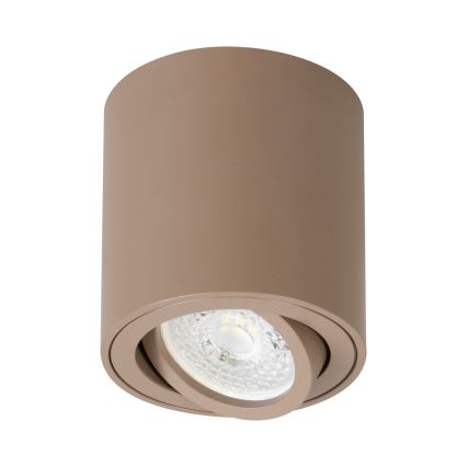 Brilagi - LED RGBW Dimmable Spotlight MIA 1x GU10/4.8W/230V 3000K 84x80 mm beige + remote control