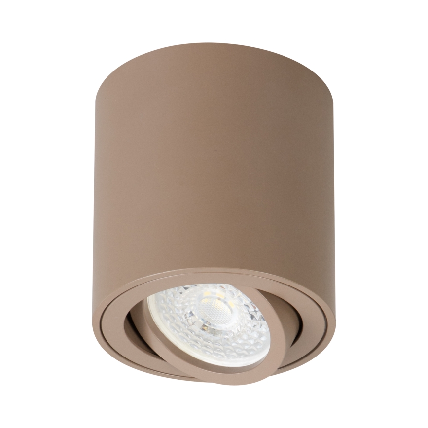 Brilagi - LED RGBW Dimmable Spotlight MIA 1x GU10/4.8W/230V 3000K 84x80 mm beige + remote control