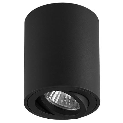 Brilagi - LED RGBW Dimmable Spotlight MIA 1xGU10/6W/230V 3000K 100x80 mm Black + Remote Control