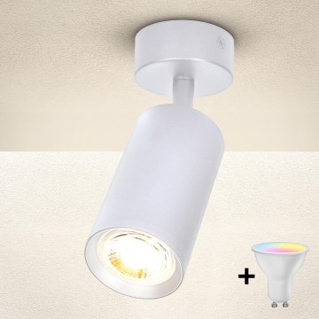 Brilagi - LED RGBW Dimmable Spotlight SELE 1xGU10/6W/230V 3000K White + Remote Control