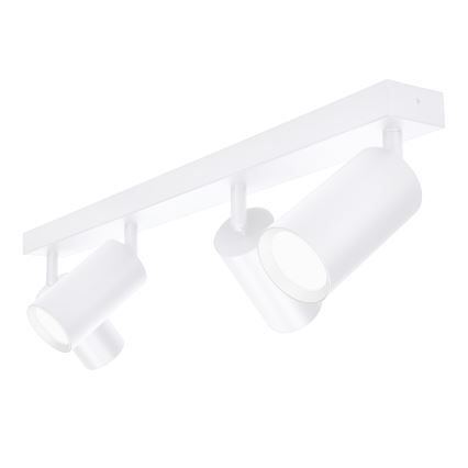 Brilagi - LED RGBW Dimmable spotlight SELE 4xGU10/4,8W/230V 3000K white + remote control