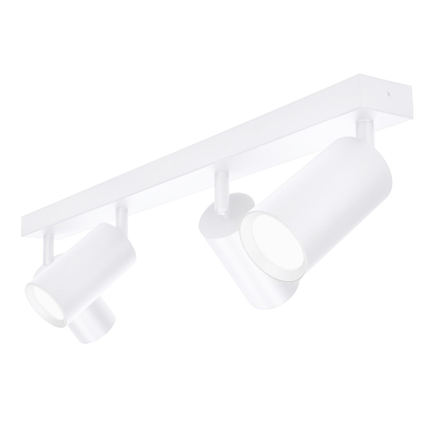 Brilagi - LED RGBW Dimmable spotlight SELE 4xGU10/4,8W/230V 3000K white + remote control