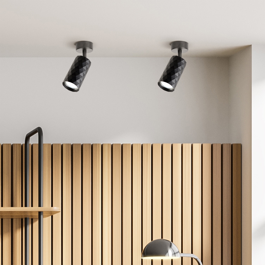 Brilagi - SELE DIAMANT LED RGBW Dimmable Spotlight 1xGU10/6,5W/230V 2700-6500K Wi-Fi black