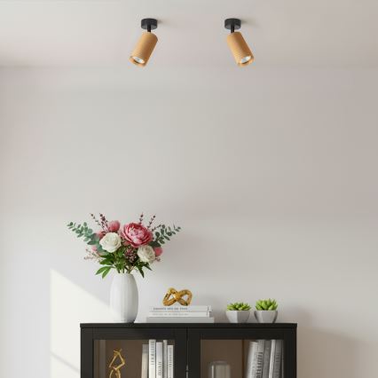 Brilagi - SELE MODERN LED RGBW Dimmable Spotlight 1x GU10/4,8W/230V 3000K Gold + Remote Control