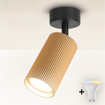 Brilagi - LED RGBW Dimmable Spotlight SELE MODERN 1xGU10/6W/230V 3000K Wi-Fi gold
