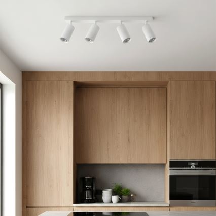Brilagi - SELE MODERN LED RGBW Dimmable Spotlight 4x GU10 4,8W 230V 3000K White + Remote Control