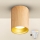 Brilagi - LED RGBW Dimmable Spotlight TRINE 1xGU10/4,8W/230V 3000K Oak Finish + Remote Control