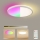 Brilagi - LED RGBW Dimmable Ultra Slim Ceiling Light LED/18W/230V 2700-6500K Ø30 cm White + Remote Control