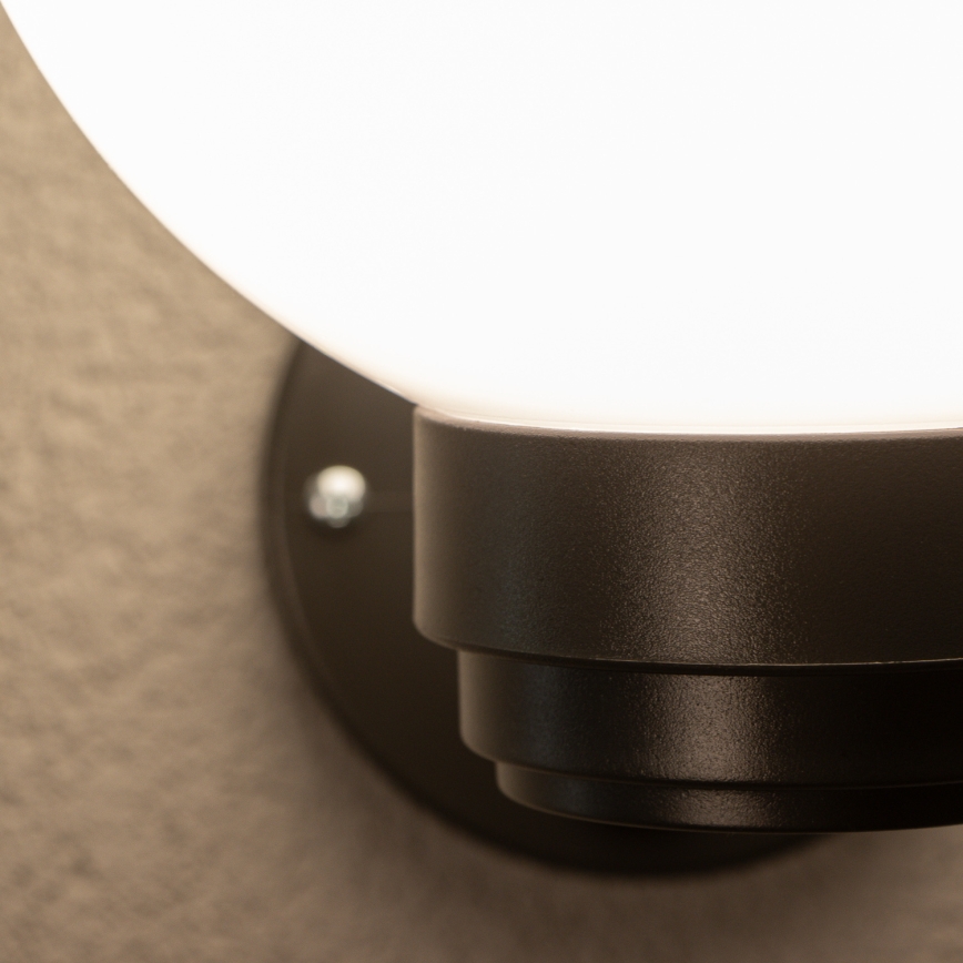 BRILAGI - HARBOR LED RGBW Dimmable Outdoor Wall Light 1xE27/12W/230V 2700-6500K IP33 Black/White
