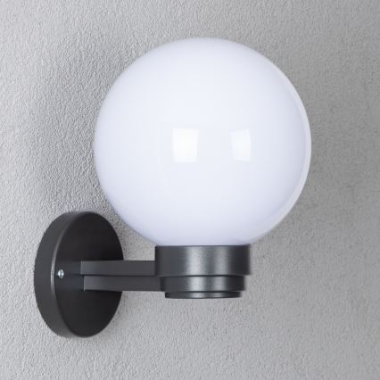 BRILAGI - HARBOR LED RGBW Dimmable Outdoor Wall Light 1xE27/12W/230V 2700-6500K IP33 Anthracite/White