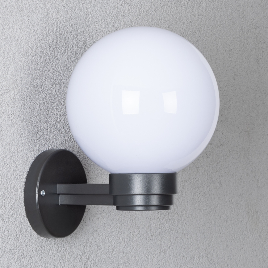 BRILAGI - HARBOR LED RGBW Dimmable Outdoor Wall Light 1xE27/12W/230V 2700-6500K IP33 Anthracite/White