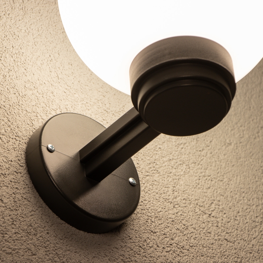BRILAGI - HARBOR LED RGBW Dimmable Outdoor Wall Light 1xE27/12W/230V 2700-6500K IP33 Anthracite/White