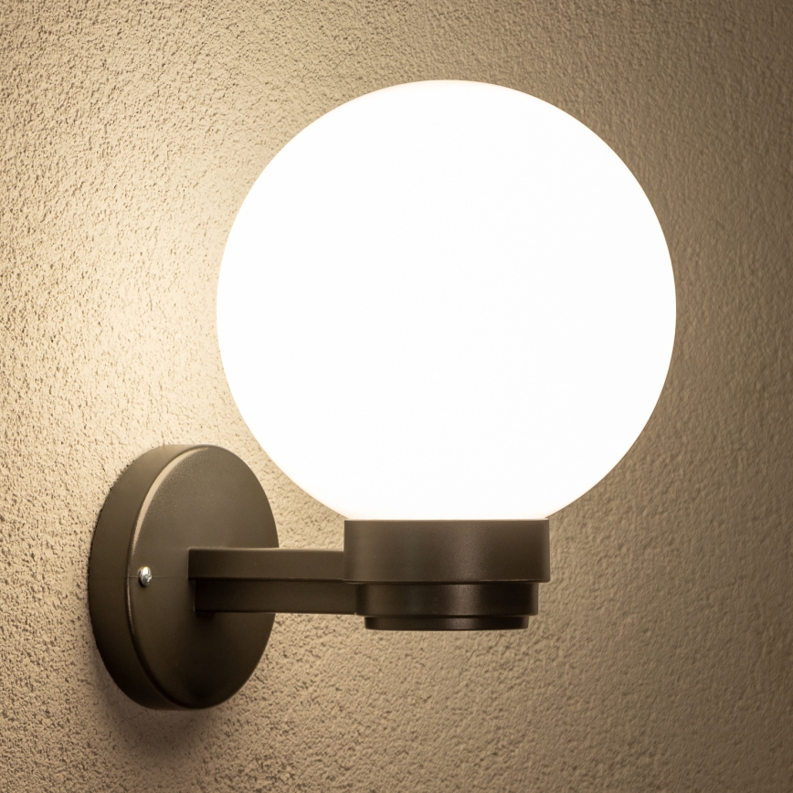 BRILAGI - HARBOR LED RGBW Dimmable Outdoor Wall Light 1xE27/12W/230V 2700-6500K IP33 Anthracite/White