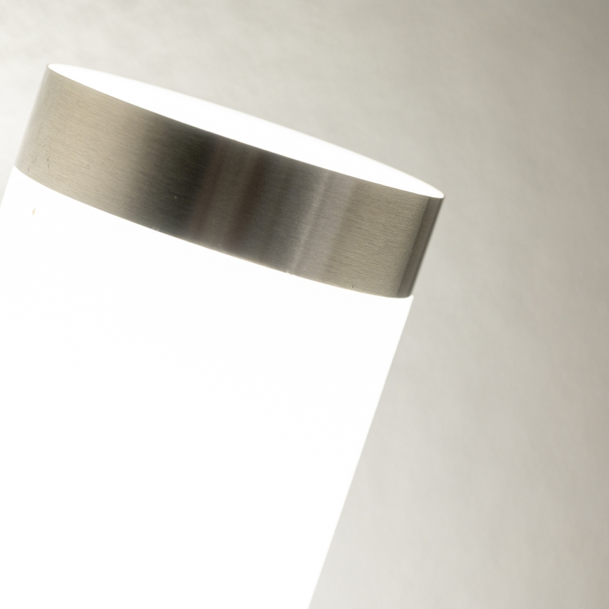 BRILAGI - ELIA LED RGBW Dimmable Outdoor Wall Light 1x E27 / 6.5W / 230V 2700-6500K IP44 Wi-Fi Matte Chrome
