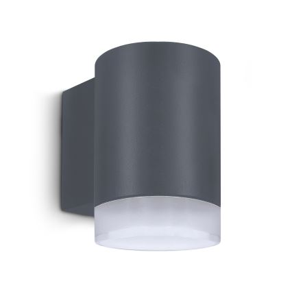 Brilagi - MATERA LED RGBW Dimmable Outdoor Wall Light 1x GU10/4,8W/230V 3000K IP54 Anthracite + Remote Control