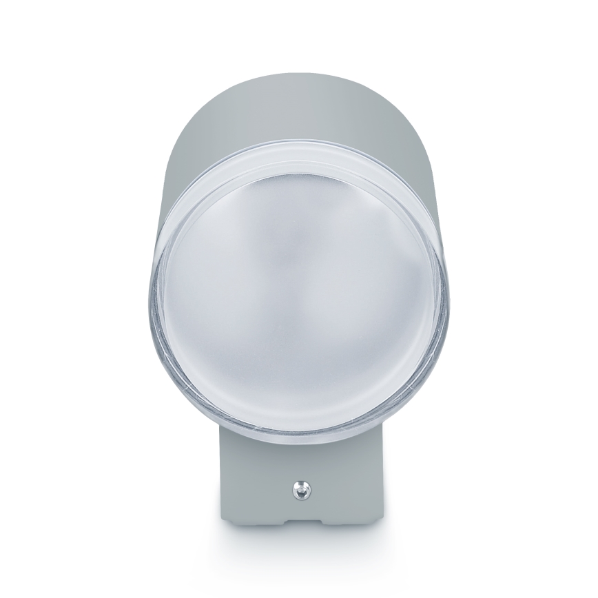 Brilagi - LED RGBW Dimmable Outdoor Wall Light MATERA 1xGU10/4,8W/230V 3000K IP54 grey + remote control