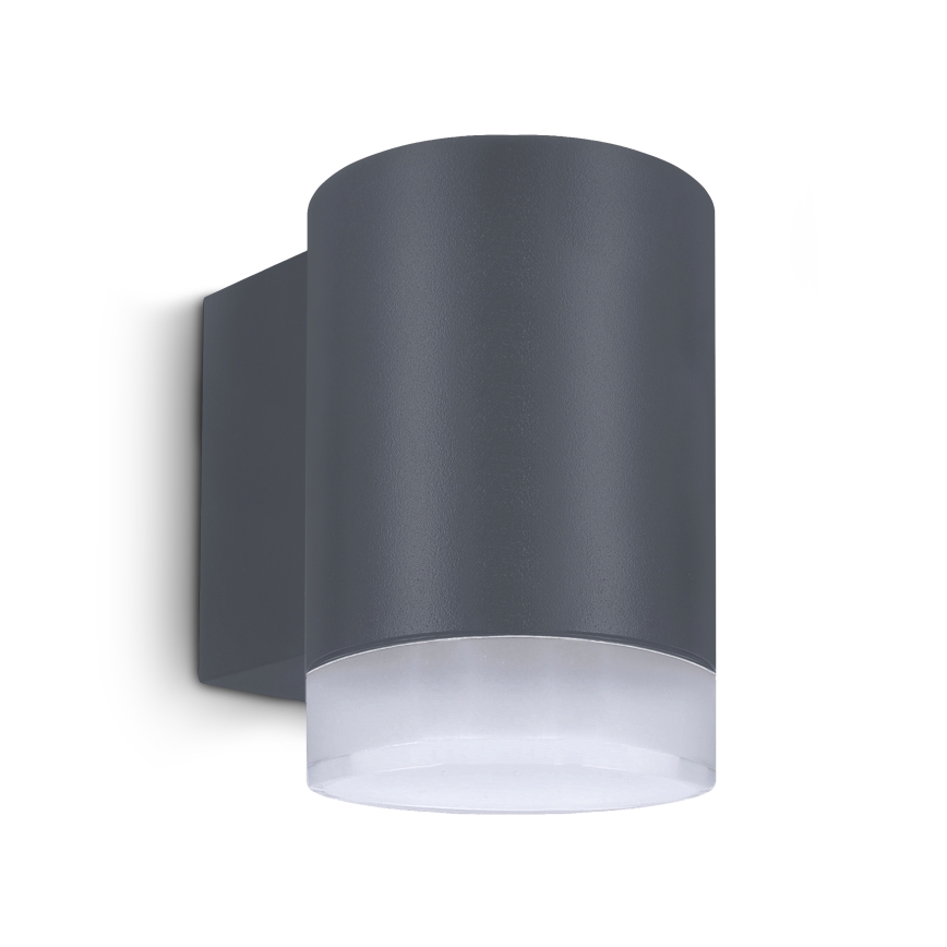 Brilagi - MATERA LED RGBW Dimmable Outdoor Wall Light 1x GU10/6W/230V 3000K IP54 Anthracite + Remote Control