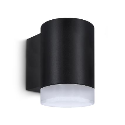Brilagi - MATERA RGBW LED Dimmable Outdoor Wall Light 1xGU10/6W/230V 3000K IP54 Black + Remote Control