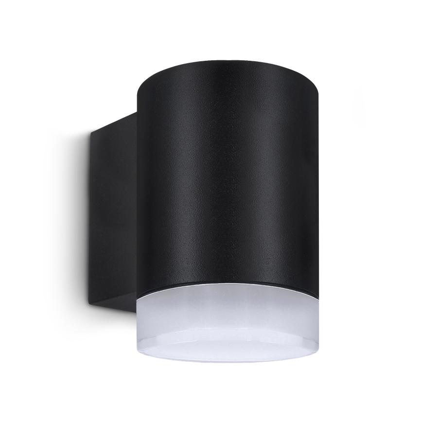 Brilagi - MATERA RGBW LED Dimmable Outdoor Wall Light 1xGU10/6W/230V 3000K IP54 Black + Remote Control
