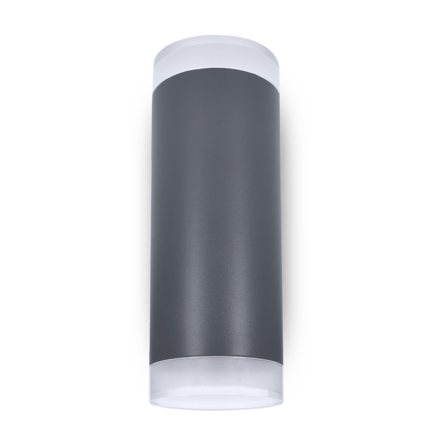 Brilagi - MATERA LED RGBW Dimmable Outdoor Wall Light 2xGU10/4,8W/230V 3000K IP54 Anthracite + Remote Control