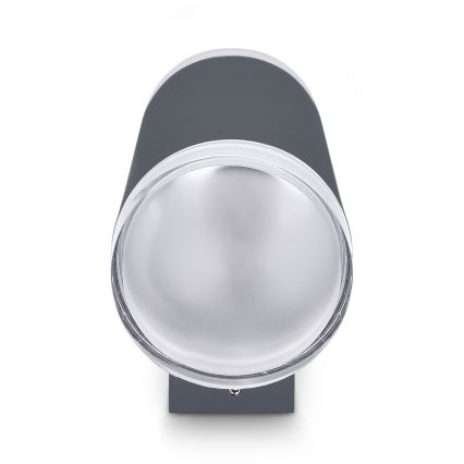 Brilagi - MATERA LED RGBW Dimmable Outdoor Wall Light 2xGU10/4,8W/230V 3000K IP54 Anthracite + Remote Control