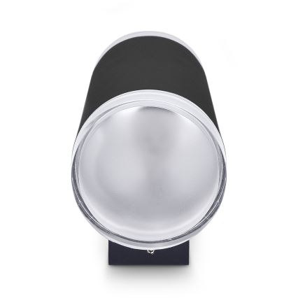 Brilagi - LED RGBW Dimmable Outdoor Wall Light MATERA 2xGU10/6W/230V 3000K IP54 Black + Remote Control