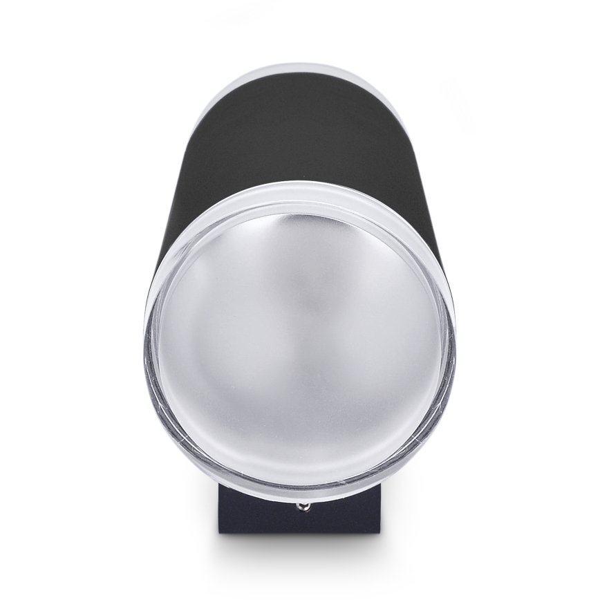 Brilagi - LED RGBW Dimmable Outdoor Wall Light MATERA 2xGU10/6W/230V 3000K IP54 Black + Remote Control