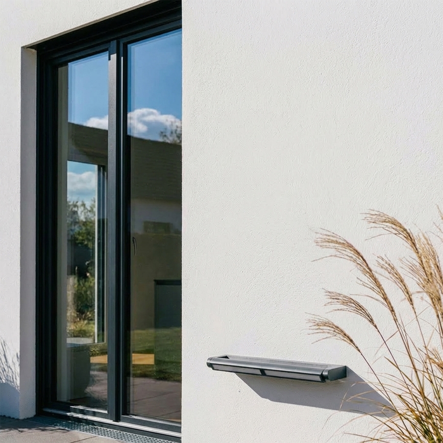 Brilagi - LED Outdoor Wall Light SALERNO LED/24W/230V 66 cm Anthracite IP65